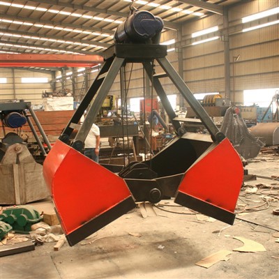 Cucharón de agarre de una sola cuerda