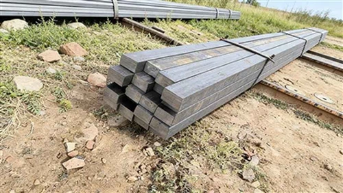 Proyecto de riel de acero cuadrado personalizado para cliente australiano